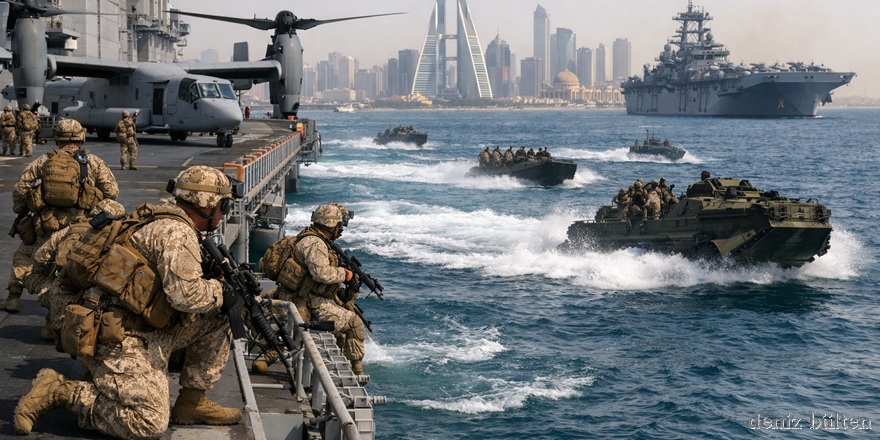 ABD’den Körfez’e Deniz Piyadesi Gücü