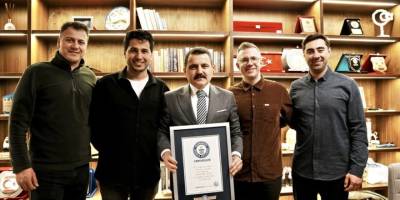 Guinness Rekortmeni Dalgıç Gelibolu'da