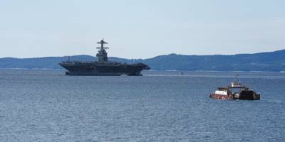 ABD Uçak Gemisinin Onarım Çalışmaları Tamamlandı