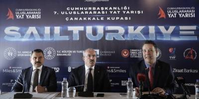 Cumhurbaşkanlığı Uluslararası Yat Yarışları Çanakkale Kupası'nın Basın Lansmanı Yapıldı