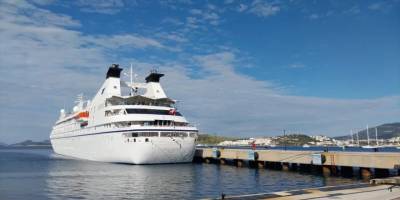 Bodrum'a "Star Legend" Kruvaziyeriyle 247 Turist Geldi