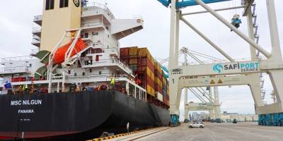 Safiport, en yüksek adette gemi elleçleme rekorunu kırdı