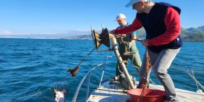 Trabzon'da Kalkan Balığı Denetimlerinde 3 Bin Metre Ağa El Kondu