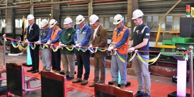 Karpowership’in 300 MW’lık Sea Lion Class Projesinde Çelik Kesimi Yapıldı