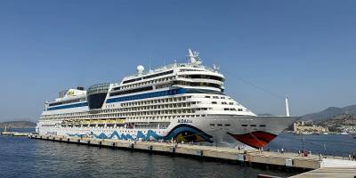 Kruvaziyer 'Aidablu' ile Bodrum'a 2 Bin 349 Turist Geldi