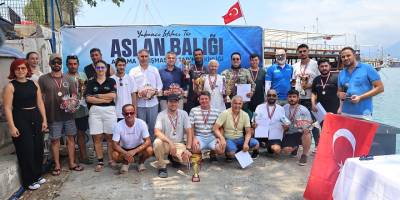 Aslan Balığı Avlama Yarışmasında 151 Balık Avlandı
