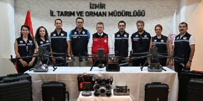 İzmir'de Kaçak Avcılığa Drone Destekli Denetim