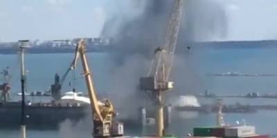 Rusya, Odessa Limanı'nı Yeniden Vurduğunu Duyurdu