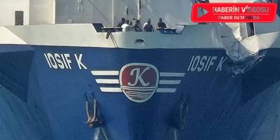 Girit'te Yolcu Gemisi ile Yük Gemisi Çatıştı