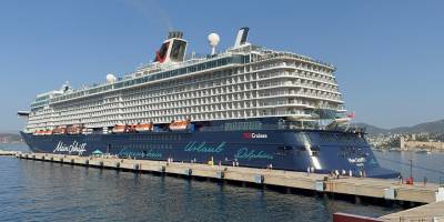 Bodrum'a "Mein Schiff 5" le 2 bin 746 Yolcu Geldi