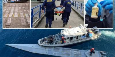 Büyük Okyanus'ta kokain taşıyan en büyük denizaltı ele geçirildi