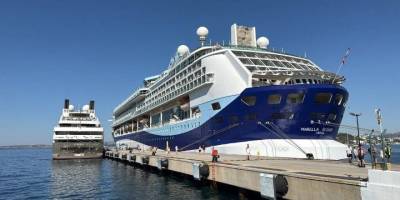 Bodrum'a İki Kruvaziyerle 2 Bin 988 Turist Geldi