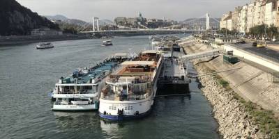 Tuna Nehri'nin Budapeşte'deki Su Seviyesi Rekor Düzeyde Düştü