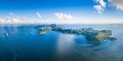 Lamma Adası açığında kargo gemisinde çıkan yangında 1 kişi öldü