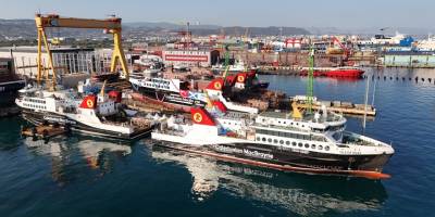Türkiye’de İnşa Edilen Feribotların Maliyeti Arttı