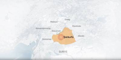 Şanlıurfa'da Deprem!