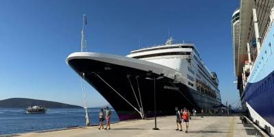 Bodrum'a İki Kruvaziyerle 2 Bin 888 Turist Geldi
