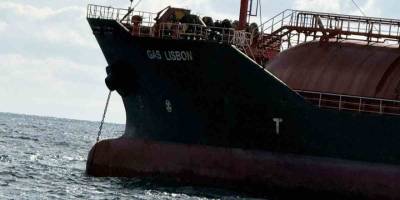 Hasarlı LPG Tankeri İstanbul Açıklarında