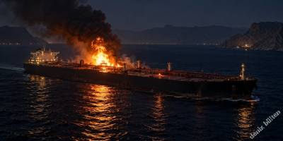 İran: Hürmüz’de Süper Tanker Mayına Çarptı