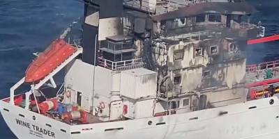 Romanya Açıklarında Yanan Tankerde 8 Denizci Kayıp