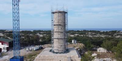 Patara Deniz Feneri'nin son basamağı konuldu