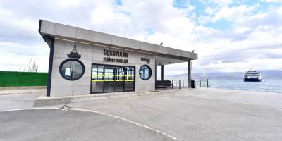 Üçkuyular İskelesi yeni yüzüyle hizmette