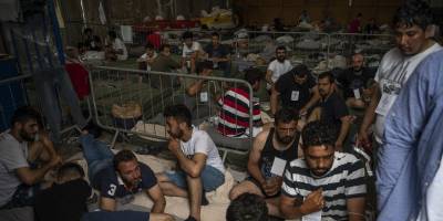 Alabora olan teknenin ambarında 100 çocuk olduğu iddia edildi