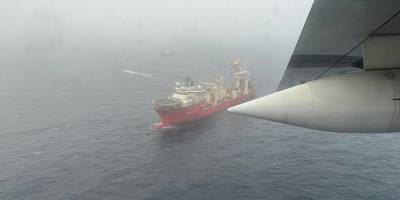 Deep Energy gemisi, kayıp denizaltı için arama bölgesine ulaştı