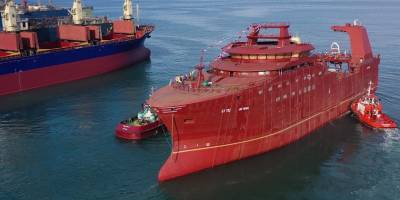 Tersan Tersanesi Jan Maria’yı Denize İndirdi