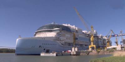 Dünyanın en büyük yolcu gemisinin yapımında sona geliniyor