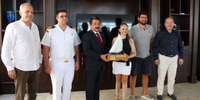 Yelkenciler, Hopa'dan İskenderun'a rekor sürede ulaştı