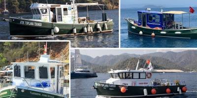 TURMEPA Göcek’teki atık toplama teknelerini 4’e çıkardı