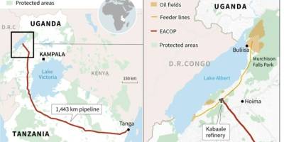 HRW, Uganda'daki petrol boru hattı projesinin iptal edilmesini istedi