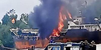 TURA II isimli gemi imha edildi