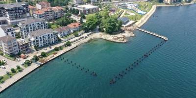 Değirmendere çekek yerinde hummalı çalışma