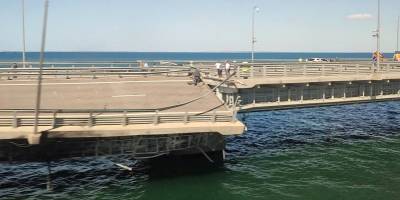 Kerç Köprüsü'ne düzenlenen saldırıyı Ukrayna üstlendi