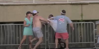 ABD'de, iskeleye yanaşma tartışması ırkçı kavgaya dönüştü