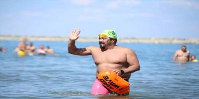 2. Gökçeada Açık Deniz Yüzme Maratonu yapıldı