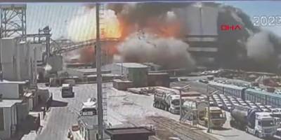 Derince'deki tahıl silosunda meydana gelen patlamada ölü sayısı 2'ye çıktı