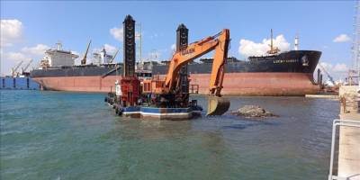 Sele karşı dere ağızlarında dip taraması yapılıyor