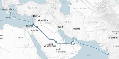 Hindistan'dan Avrupa'ya uzanacak yeni rotada Türkiye yok