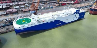 LNG ve yakıtla çalışan ro-ro gemisi Norveç'e teslim edildi