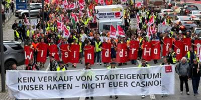 Hamburg Limanı HHLA’nın özelleştirme girişimlerine tepki