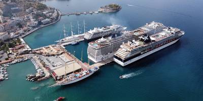 Kruvaziyer turizminde gemi ve turist sayısında artış oldu