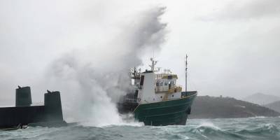 Virjin Adaları'nda karaya oturan kargo gemisinden 12 kişi kurtarıldı