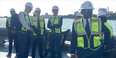 AB Türkiye Delegasyonu Başkanı Büyükelçi Meyer-Landrut, Mersin Limanı'nı inceledi