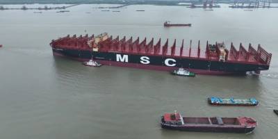 Dünyanın en büyük gemisi Asyaport Limanı’na geliyor