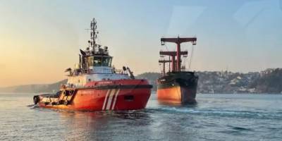 İstanbul Boğazı'nda kargo gemisi arızalandı