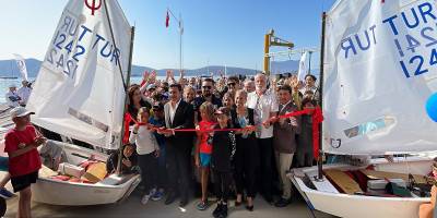 Bodrumspor Yelken Kulübünün yenilenen tesisi açıldı