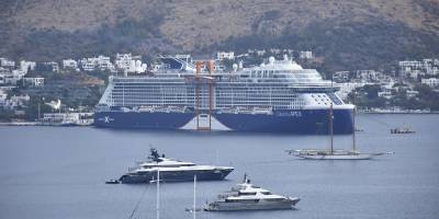 Bodrum'a "Celebrity Apex" le 2 bin 538 turist geldi